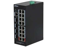Šakotuvas Jungiklis POE HS4420-16GT-190 16 prievadų + 4 x SFP DAHUA
