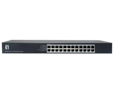 Šakotuvas Level One Carruzzo LevelOne GEU-2432 Ne-valdomas Gigabit Ethernet (10/100/1000) 1U Pilka