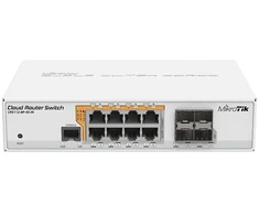 Šakotuvas MikroTik CRS112-8P-4S-IN | Jungiklis | 8x RJ45 1000Mb/s, 4x SFP