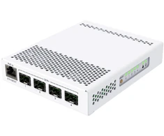 Šakotuvas MikroTik CRS305-1G-4S+IN | Jungiklis | 1x RJ45 1000Mb/s, 4x SFP+