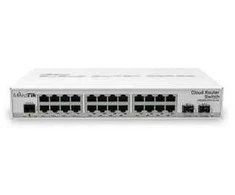 Šakotuvas MikroTik CRS326-24G-2S+IN | Jungiklis | 24x RJ45 1000Mb/s, 2x SFP+
