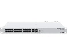 Šakotuvas MikroTik CRS326-24S+2Q+RM | Jungiklis | 24x SFP+, 2x QSFP, 1x RJ45 100Mb/s