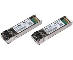 Šakotuvas Mikrotik SFP/SFP+/SFP28 BiDi: XS+2733LC15D moduł przekaźników sieciowych Swiatłowód 25000 Mbit/s LC 1330 nm