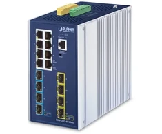 Šakotuvas Switch Planet Ip30 Din-Rail Industrial L3 (TSN-6325-8T4S4X)