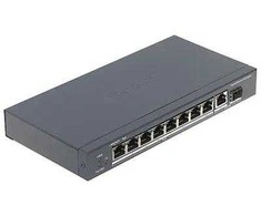 Šakotuvas POE SWITCH DS-3E0510P-E 8 PORT SFP Hikvision