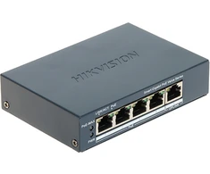 Šakotuvas Hikvision 5 prievadų komutatorius DS-3E1505P-EI/M