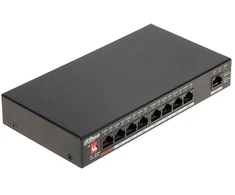 Šakotuvas POE SWITCH PFS3009-8ET1GT-96-V2 8 PORT DAHUA