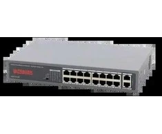 Šakotuvas Pulsar USF1816P komutatorius PoE FastEthernet, 16xPoE, 2xUpLink