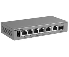 Šakotuvas Ruijie Komutatorius POE RG-ES207GS-HP 4 prievadų + 2 x UPLINK + 1 x SFP REYEE