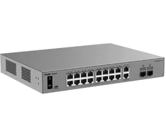 Šakotuvas Ruijie SWITCH POE RG-ES220GS-P-V2 16-PORTOWY + 2X UPLINK + 2X SFP REYEE