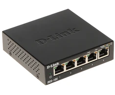 Šakotuvas SWITCH DGS-105/E 5 PRIEVADŲ D-Link