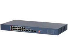 Šakotuvas SWITCH POE CS4220-16GT-190 16-PORTOWY + 2X UPLINK + 2X SFP DAHUA