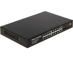 Šakotuvas SWITCH POE GTX-C1-18-16G2SFP/X 16-PORTOWY SFP