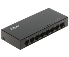 Šakotuvas SWITCH pramoninis PFS3008-8GT-V2 8-PORTOWY DAHUA