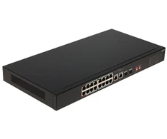 Šakotuvas SWITCH pramoninis POE S3218-16ET-135 16-PORTOWY SFP DAHUA