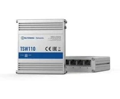 Šakotuvas Komutatorius TELTONIKA TSW110 5x RJ45 1000Mb/s, L2