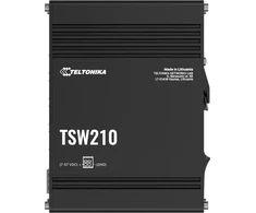 Šakotuvas Teltonika TSW210 pramoninis komutatorius 8xGE 2xSFP PoE+ (TSW210000040) DIN
