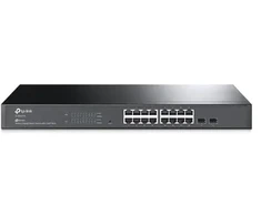 Šakotuvas TP-Link JetStream TL-SG2218 tinklo komutatorius Valdomas L2/L2+ Gigabit Ethernet (10/100/1000) 1U Juoda
