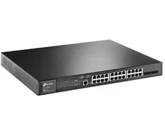 Šakotuvas TP-Link JetStream TL-SG3428MP tinklo komutatorius Valdomas L2+ Gigabit Ethernet (10/100/1000) PoE palaikymas 1U Juodas