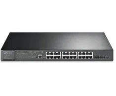 Šakotuvas TP-Link JetStream TL-SG3428XMP przełącznik sieciowy Zarządzany L2+ Gigabit Ethernet (10/100/1000) Obsługa PoE 1U Juodas