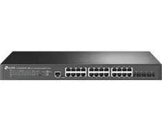 Šakotuvas TP-Link JetStream TL-SG3428XPP-M2 tinklo komutatorius Valdomas L2+ 2.5G Ethernet (100/1000/2500) PoE palaikymas 1U Juodas
