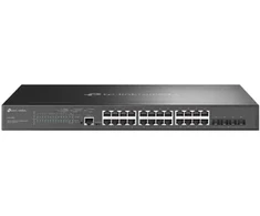 Šakotuvas TP-Link Omada SG3428MP przełącznik sieciowy Zarządzany L2+ Gigabit Ethernet (10/100/1000) Obsługa PoE 1U Juodas
