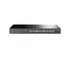 Šakotuvas TP-Link TL-SG1428PE jungiklis GB 24 porty PoE, 2xSFP+