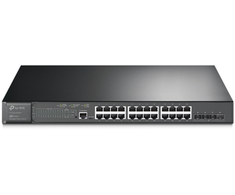 Šakotuvas TP-Link TL-SG3428XMP jungiklis L2+ JetStream, 24 Gigabit PoE+, 4×10SFP+