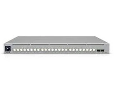 Šakotuvas Ubiquiti ECS-24-PoE (1050 W) | Komutatorius | Etherlighting™, 8x 2,5 GbE RJ45, 16x 10 GbE RJ45, 2x SFP28, L3, PoE+++