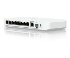 Šakotuvas UBIQUITI FLEX 2.5G POE FLEXIBLE, 8 PORT 2.5 GBE POE++ JUNGIKLIS SU 10 GBE RJ45/SFP+ KOMBINUOTU SUSIJUSIOS PRIEDAS, KURIE GALI BŪTI MAITINIMAS SU POE+++ ARBA KINKTAmosios srovės maitinimu*