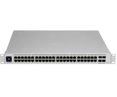 Šakotuvas UBIQUITI USW-PRO-48-POE Ubiquiti USW-Pro-48-POE 48 prievadų + 4xSFP+ Gigabit PoE++ 600 W UniFi komutatorius