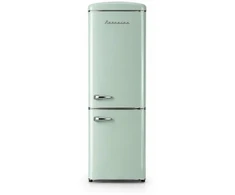 Ravanson LKK-315RM Retro Šaldytuvas 597 mm x 707 mm x 1943 mm | 315 l | Total No Frost | Energy Class E | mint