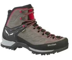 Vyriški trekingo batai iš natūralios odos ir zomšos MTN Trainer Mid Salewa
