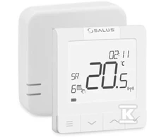 Salus bezvadu termostats WQ610RF, programmējams