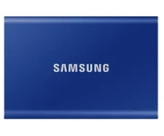 Kietasis diskas Dysk zewnętrzny SSD Samsung T7 (1TB; USB 3.2; mėlyna; MU-PC1T0H/WW)