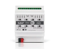 SATEL KNX 8 kanalų KNX-BIN24 dvejetainio įėjimo pavara