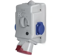SCAME GN.OFF L-0-P 32A/5P/230V IP44 OPTIMA-