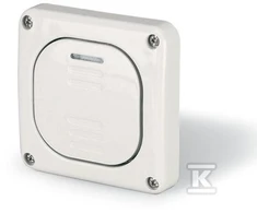 SCAME ŠVIESOS JUNGIKLIS P/T 10A, IP66, PROTECTA