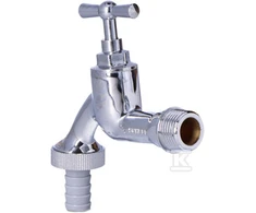 Schell Patikimas vožtuvas su 1 / 2 "chromo drugelio rankenėle (034050699)