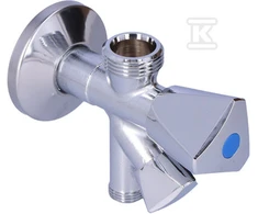 Schell Sanland kampinio vožtuvo derinys 1/2 "x3 / 8" x3 / 4 "(970160000)