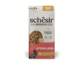 SCHESIR Animal Mono Protein Formula Sterilized vištiena – sausas pašaras katei – 10 kg