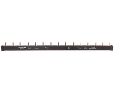 Schneider Electric Schneider 14813 Domae šukos bėgelis, 3 polių, 63A, L = 405mm, 15x27mm 14813