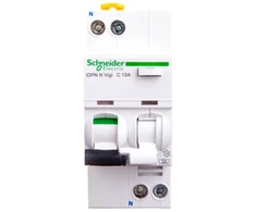 Schneider IDPN diferencinis srovės perjungiklis N VIGI 2P 10A C 0,03A A9D32610