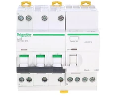 Schneider A9DG3716 Kombinuotas grandinės pertraukiklis 4P 16A 0,03A tipas A iCV40N-A30-B16-3N