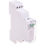 Schneider Electric Time 1P 8A 0.1-360000sec 24V DC 24-240V AC uždelstas RTA sujungimas (A9E16065)