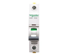 Schneider Electric Grandinės pertraukiklis 1P B 50A 6kA AC iC60N- A9F03150
