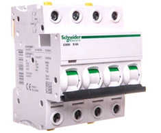 Schneider Electric IC60N komutatorius su perjungimo funkcija 4P 6A B - A9F03406