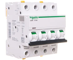 Schneider A9F03432 Automatinis jungiklis 4P B 32A 6kA AC iC60N-B32-4 A9F03432