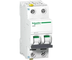 Schneider A9F03610 Automatinis jungiklis 1P+N B 10A 6kA AC iC60N-B10-1N A9F03610