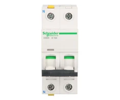 Schneider Electric IC60N perjungimo jungiklis 1P + N 16A B (A9F03616) charakteristikos